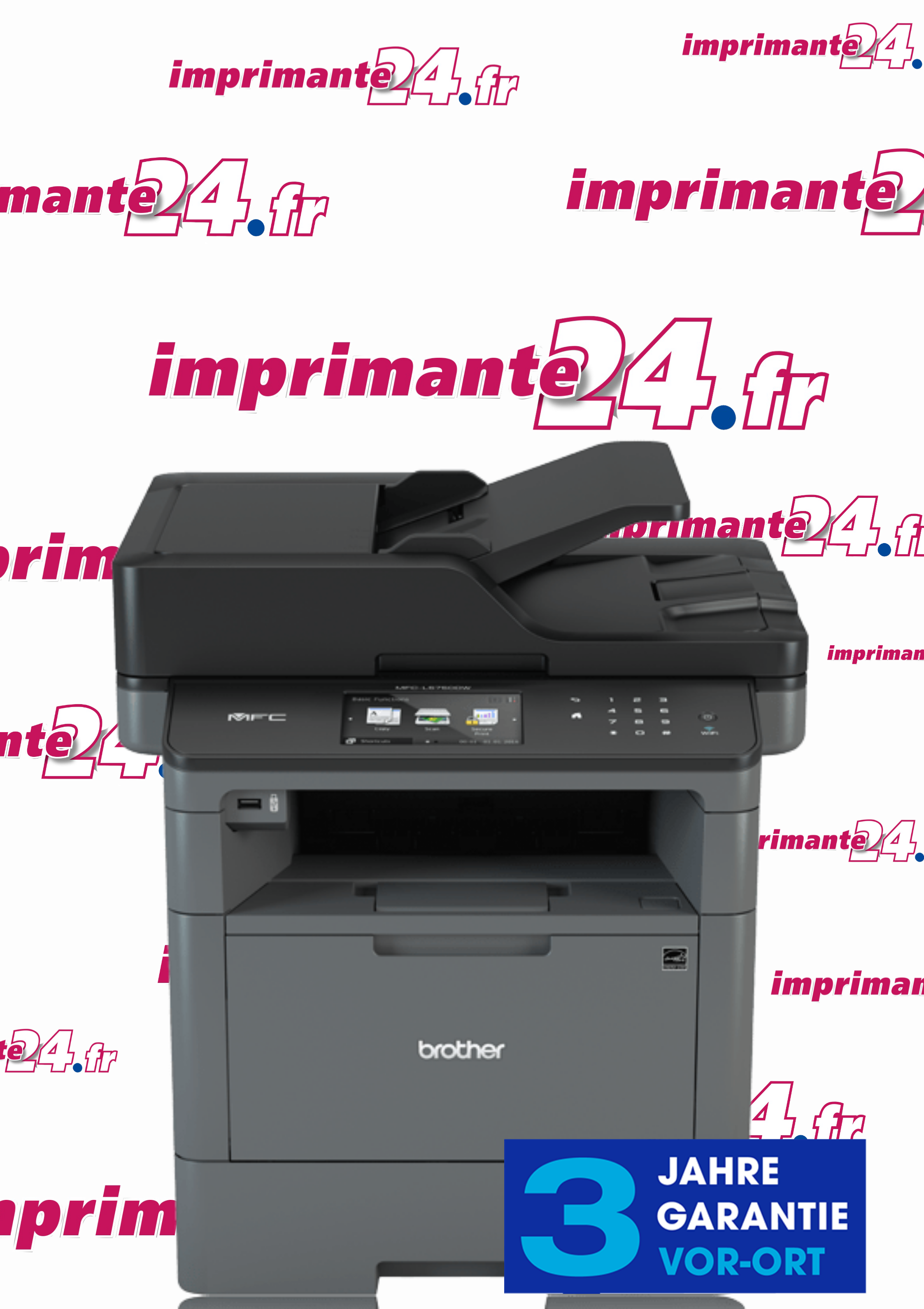 Imprimante24 Fr Brother Mfc L5750dw 4 In 1 Multifunktionscenter Beidseitiges Faxen Drucken Kopieren Und Scannen Moglich